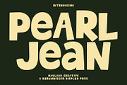 Pearl Jean Handwritten Display Font, a Sans Serif Font by Maulana Creative (Thumbnail 1 of 8)
