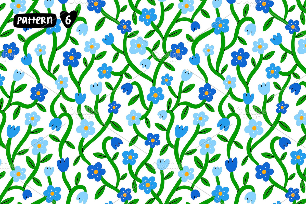 Awesome patterns set part 3, a Pattern Graphic by Stolenpencil (Photo 7 of 7)