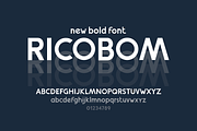 RicoBom Bold Display Font, a Sans Serif Font by Redmixx Design (Thumbnail 1 of 6)