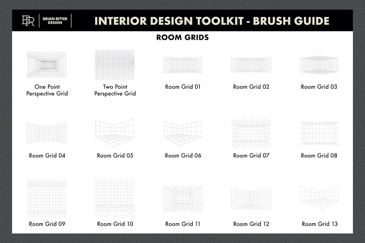Interior Design Toolkit, a Brush Add-On by Brian Ritter Design (Photo 13 of 13)