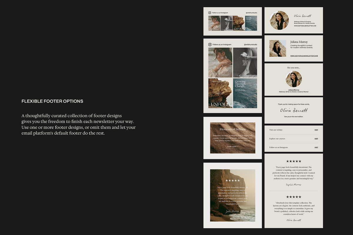 Editorial Newsletter Templates, an Email Template by Wildnun Studio (Photo 5 of 18)