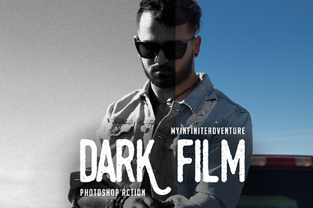 Dark Film Photoshop Action