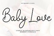Baby Love, a Blackletter Font by InermediaSTUDIO (Thumbnail 1 of 7)