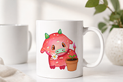 Kawaii Garden Animals PNG, an Animal Illustration by FaliushViktoriaArtist (Thumbnail 7 of 13)