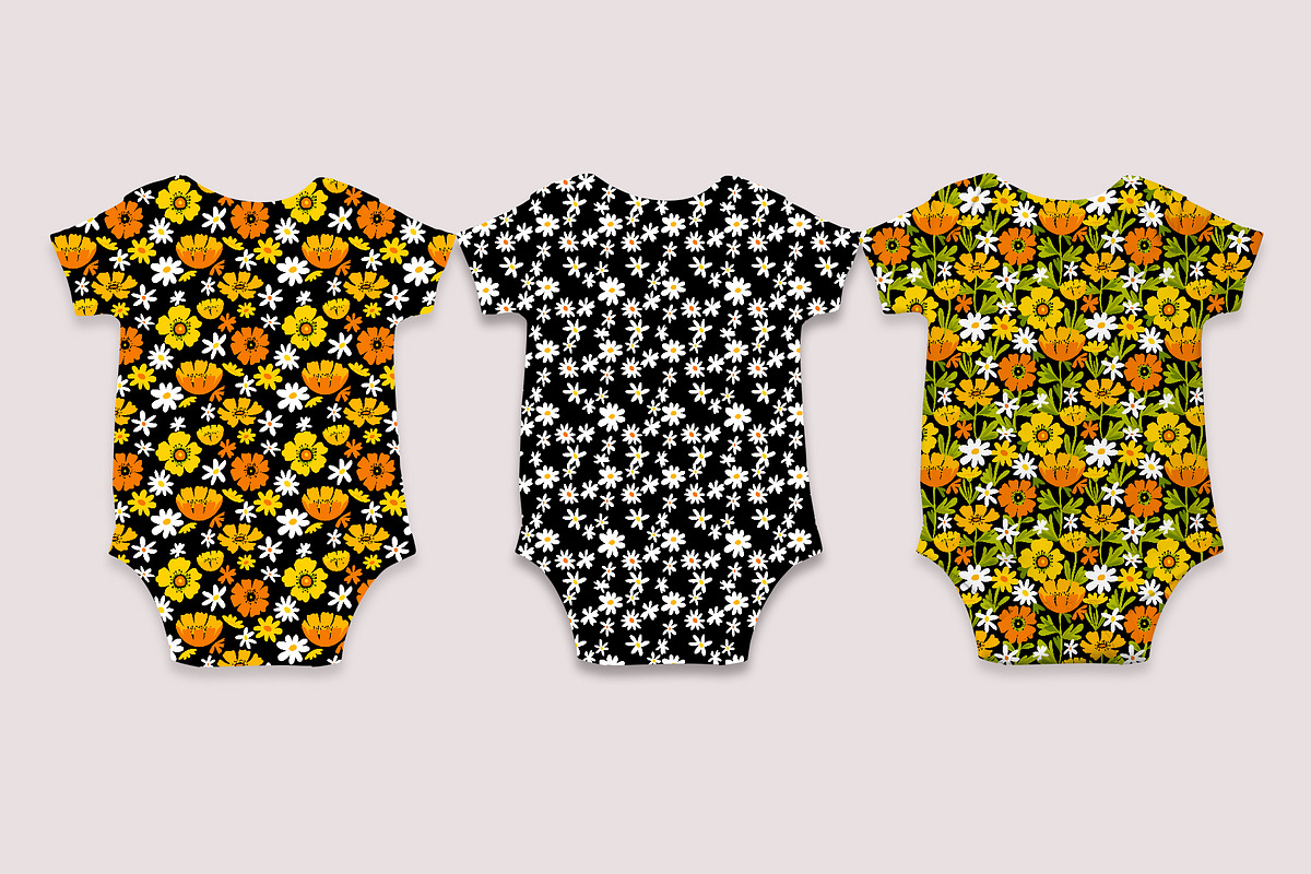 Сalendula and chamomile, a Pattern Graphic by GALAKAM (Photo 7 of 7)