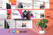 Business Plan Presentation Template, a Presentation Template by Dream-Lab (Thumbnail 1 of 4)