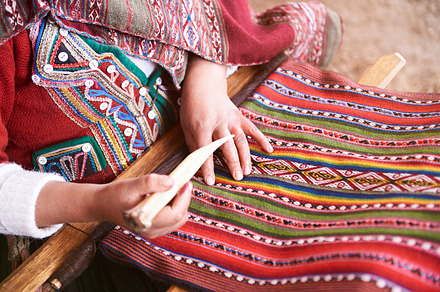 Handmade traditional colorful wool, a Nature Photo by PixieMe