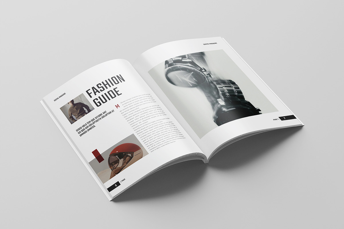 Magazine Template | Canva Layout, a Magazine Template by Spark_Creative (Photo 4 of 14)
