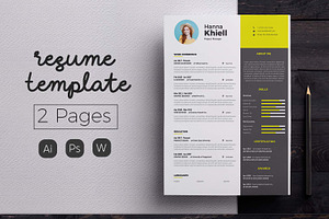 Modern Resume & CV Template
