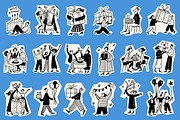 It’s Birthday: Festive Characters, a Person Illustration by Veyla (Thumbnail 7 of 12)