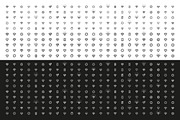 Set of vector icons of diamonds., an Icon by Nomber_86 (Thumbnail 2 of 5)