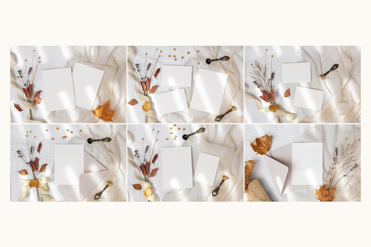 Autumn Card Mockup Bundle Fall1, a Product Mockup by PawMockups (Photo 3 of 11)