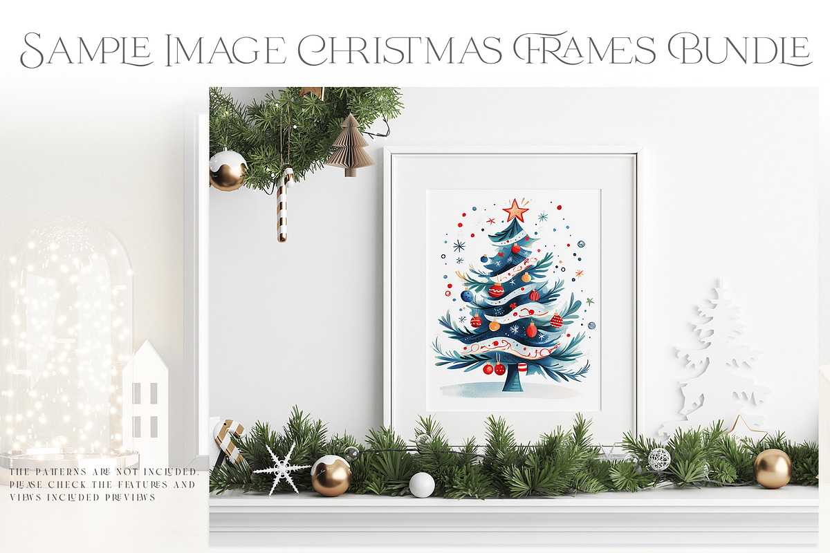 Christmas Frame Bundle - 140 Mockups, a Mockup by mock-ups (Photo 11 of 22)
