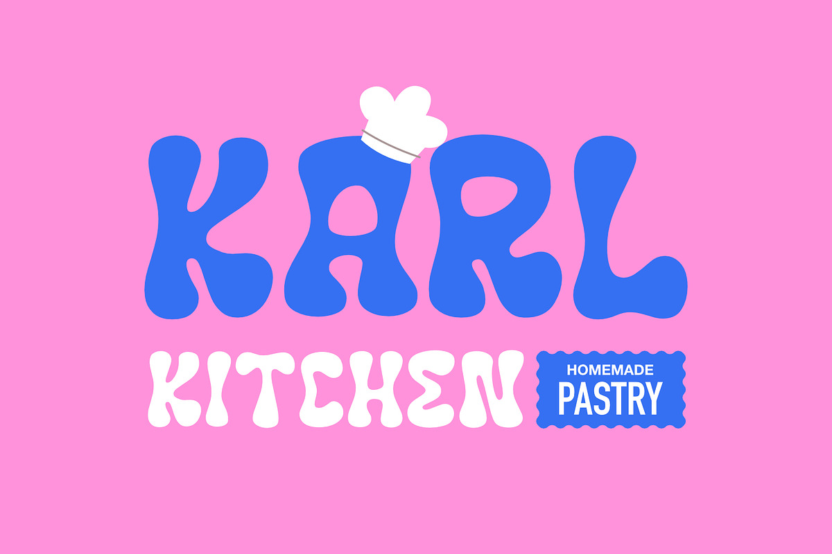 CROFL - Groovy Display Font, a Handwritten Font by Cruizy & Co (Photo 2 of 9)
