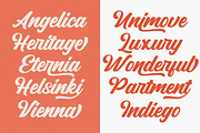 Naterium Retro-Modern Script Font, a Script Font by Typetemp Studio (Thumbnail 13 of 16)