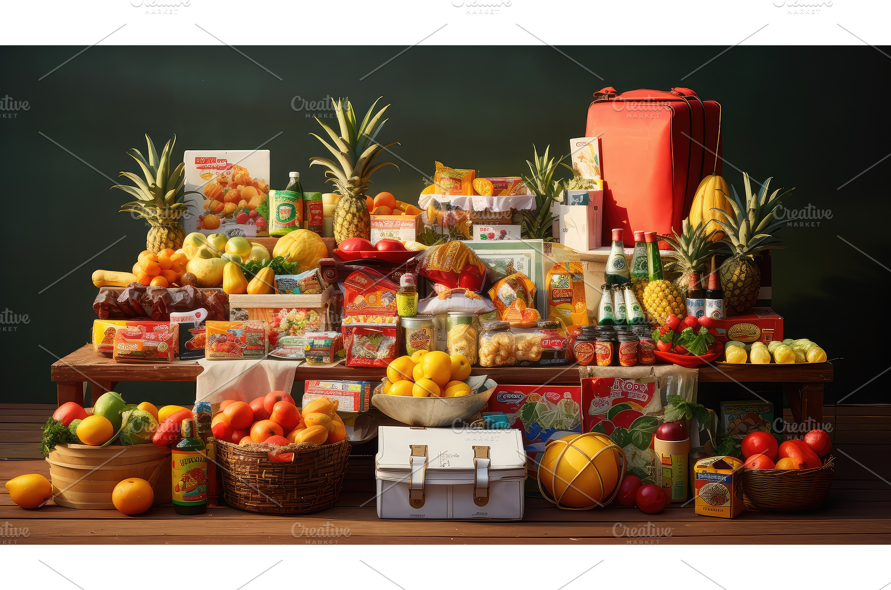 offer package deal ai generated, a Holiday Photo by pikepicture