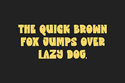 Painted Chetos - Paint Font, a Sans Serif Font by Iqsiart Studio (Thumbnail 5 of 6)