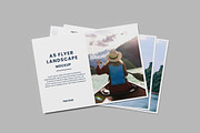 A5 Flyer Landscape Mockup, an Advertising Mockup by AndikaGraphic (Thumbnail 8 of 8)