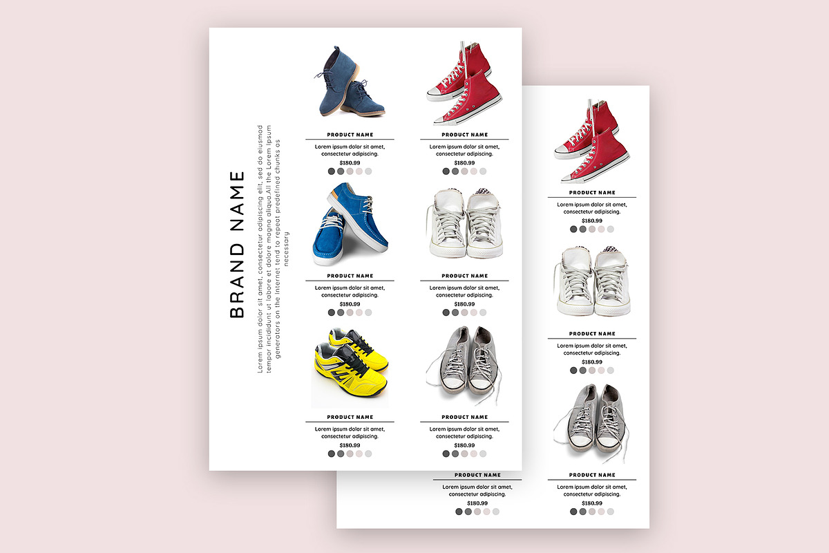 Line Sheet Template for Wholesale, a Stationery Template by Design Zone (Photo 3 of 8)