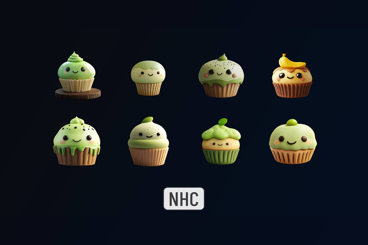 NHC – Cute Sweet Treats, a Food Illustration by New Horizon Creators (Photo 3 of 7)
