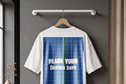 Hanging T-Shirt Mockup Bundle 4 PSDs, a Shirt Mockup by Pixel Foundry (Thumbnail 3 of 5)