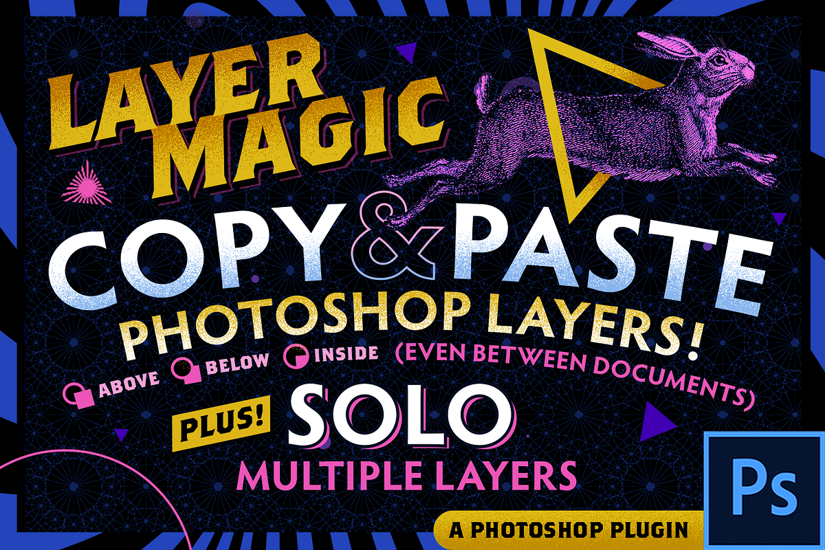 PS LayerMagic-Solo Layers and MORE, a Plug-in Add-On by Haäfe & Haph (Photo 1 of 5)