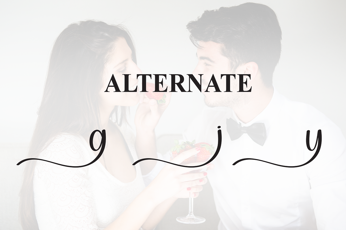 Darling | Script Font, a Handwritten Font by Scratchones (Photo 8 of 9)