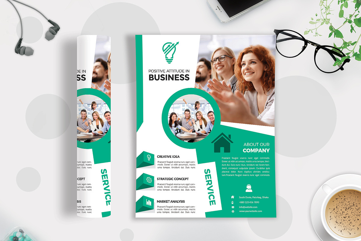 30+ Business Flyers Bundle, a Flyer Template by Imagine Design Studio (Photo 5 of 31)