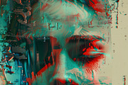 90 Glitch faces, a Person Illustration by Handmadefont (Thumbnail 8 of 94)