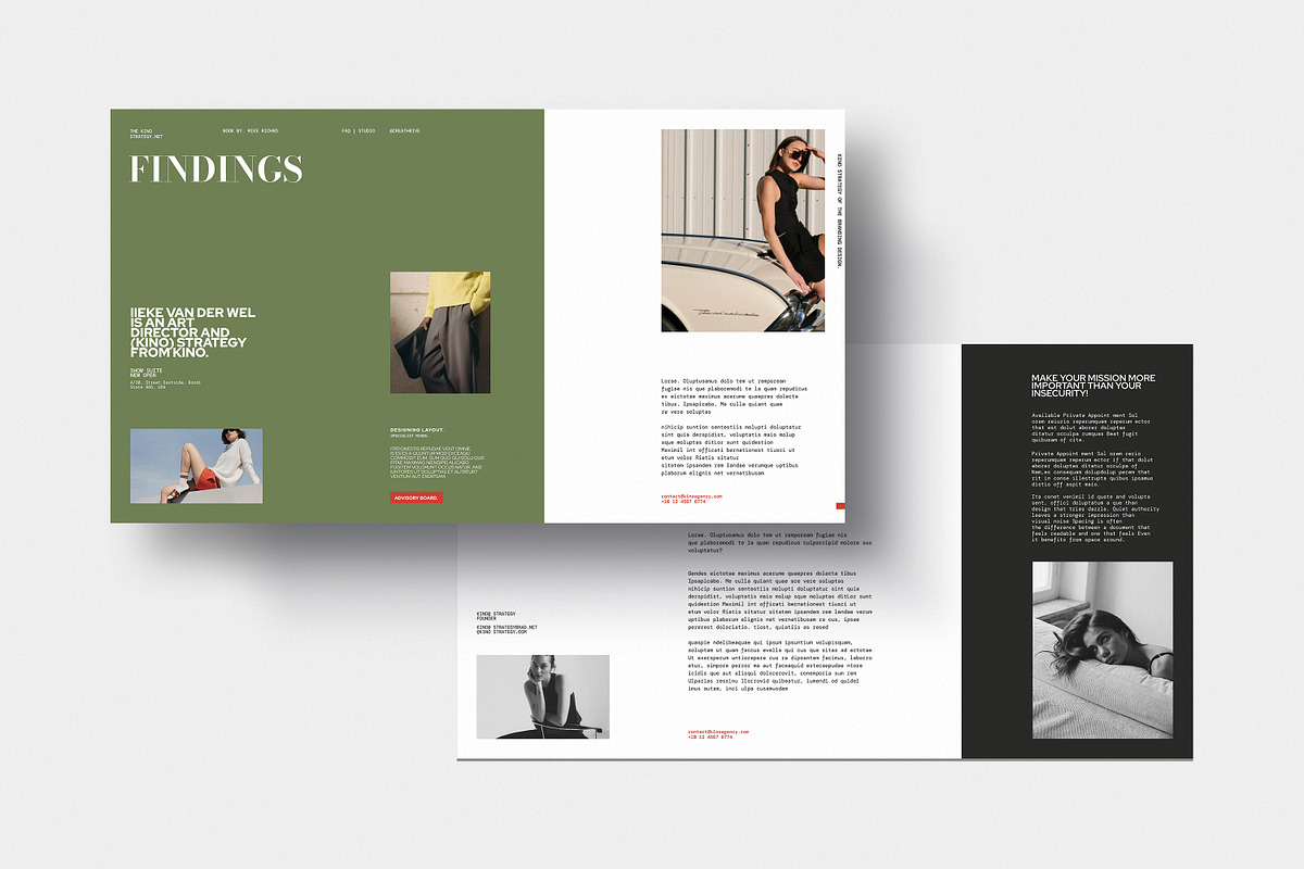 KINO | Brand Strategy, a Presentation Template by creathrivestudio (Photo 2 of 12)