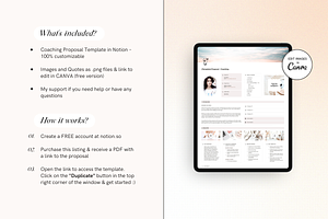 Notion Template Coaching Proposal
