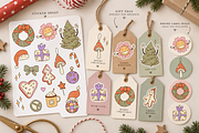 Xmas Winter Clipart | Hand Drawn, a Seasonal Illustration by Anna Studio (Thumbnail 4 of 12)