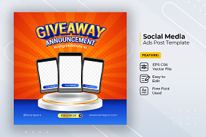 Giveaway winner announcement