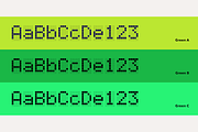 LCD HD44780 - Color Pixel Font, a Font by SelfBuild Type (Thumbnail 6 of 17)