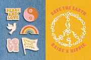 Retro Posters 70s Peace Collection, a Decorative Illustration by Ayya Studio (Thumbnail 10 of 14)