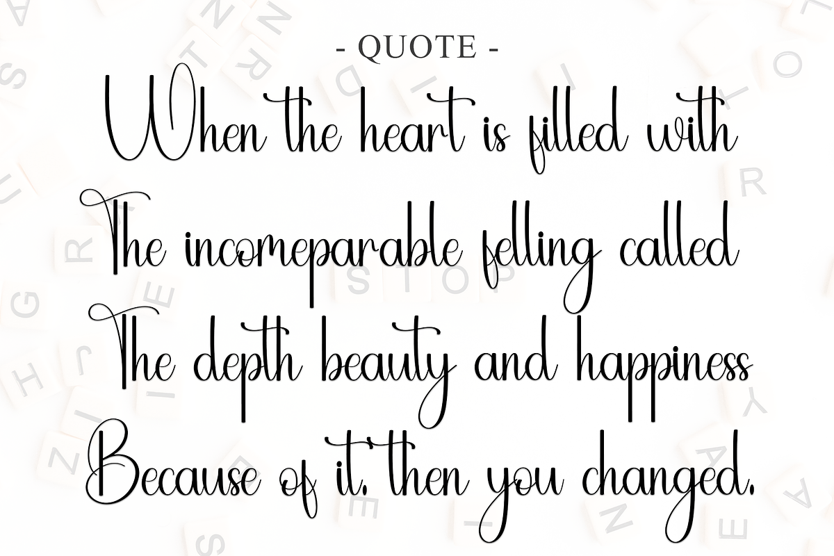 February Signature, a Handwritten Font by FreshTypeINK (Photo 6 of 8)