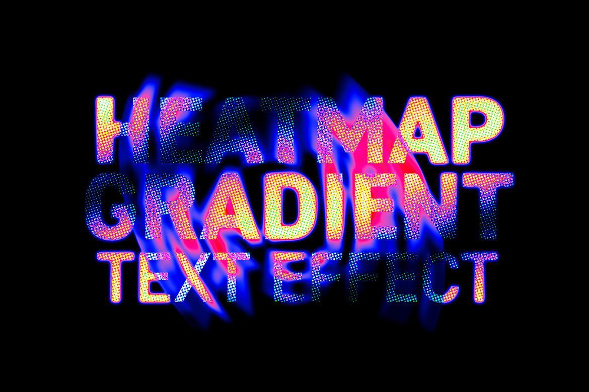 Heatmap Gradient Text Effect