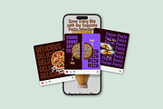 Italian // Food Social Media Kit, a Design Template by SecondBrain Store (Thumbnail 7 of 9)