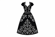 Luxury Dress Clipart Set, an Illustration by hafijul (Thumbnail 15 of 21)