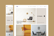 VIOR - Modern Furniture Landing Page, a Landing Page Template by herruadi (Thumbnail 4 of 5)