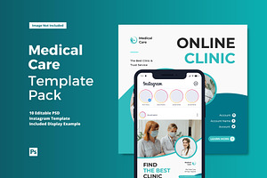 Medical Care Instagram Post