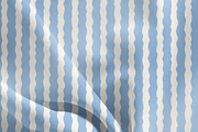 Light Blue Scalloped Stripe Seamless, a Pattern Graphic by Pati Charm Studio (Thumbnail 7 of 7)