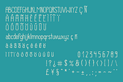Stripess Font, a Sans Serif Font by Goodfela Supply (Thumbnail 5 of 8)