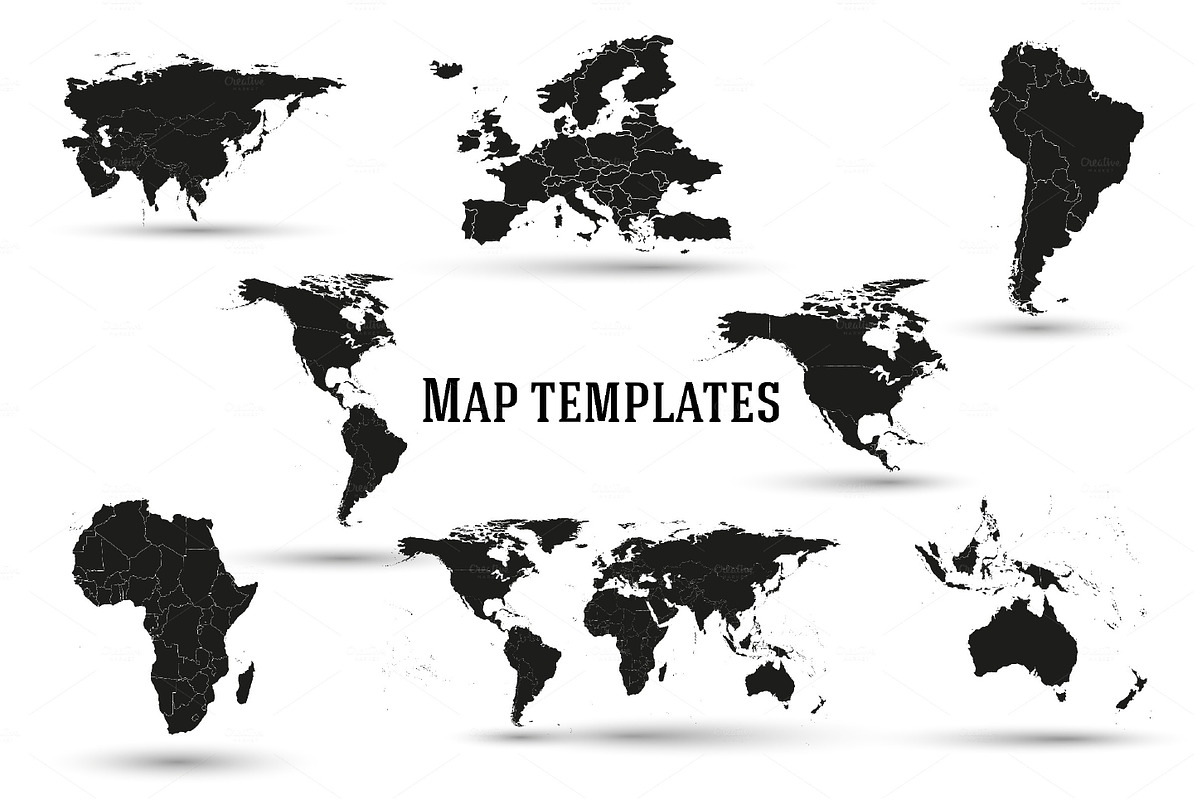 3 in 1 - Map templates