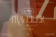 French Voyager - Chic Ligature Serif, a Serif Font by SilverStag Type Foundry (Thumbnail 3 of 23)
