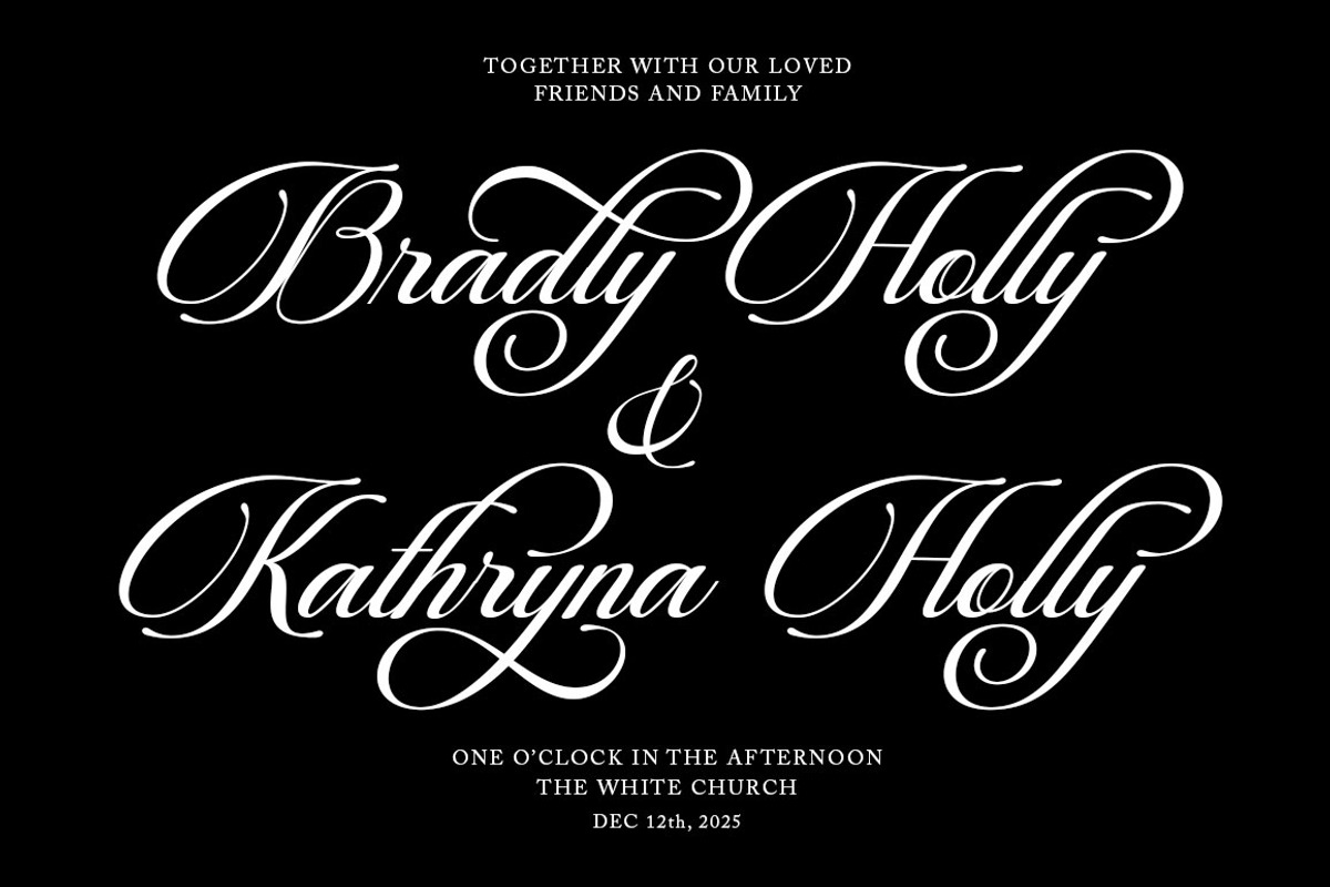 Beautiful Heliography Script, a Script Font by Has_rizal (Photo 2 of 12)