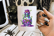 Halloween Potion Bottles Sublimation, an Illustration by RobertsArt (Thumbnail 5 of 7)