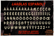 Zombie Vengeance, a Sans Serif Font by Remedy667 (Thumbnail 7 of 11)