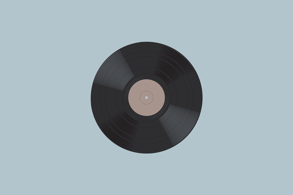 Vinyl Record, an Object Illustration by BenDesigner (Photo 1 of 2)