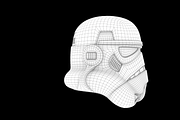Star Wars Stormtrooper Helmet, a Characters & Person 3D Model by Olives (Thumbnail 12 of 15)